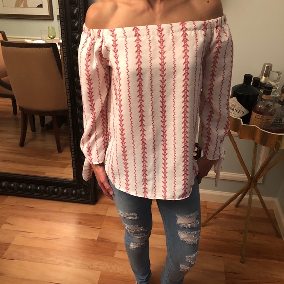 ๐ฟSweet Wanderer off the shoulder (or not) blouse - Picture 3 of 9